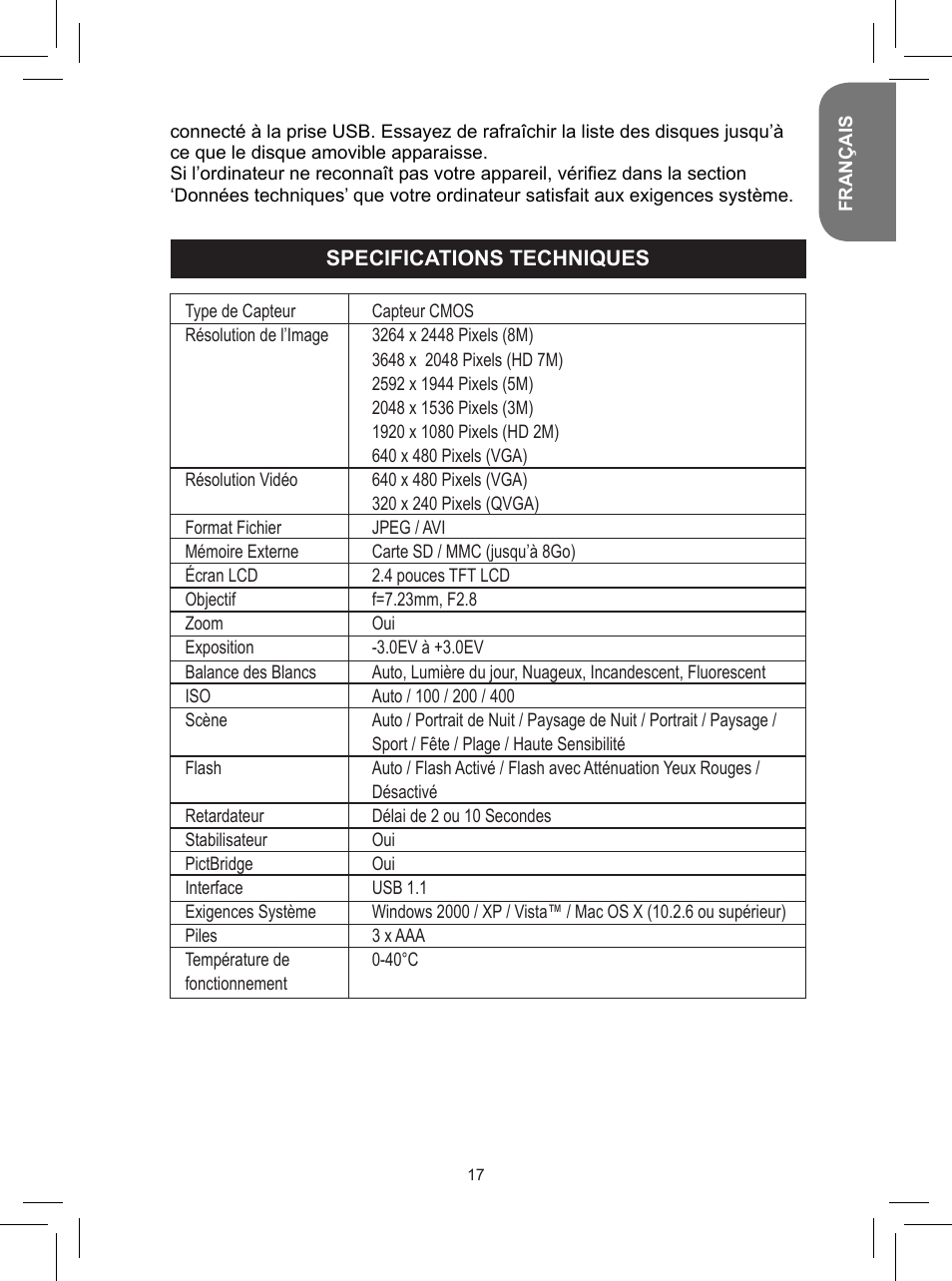 Lexibook DJ050 Series User Manual | Page 17 / 110