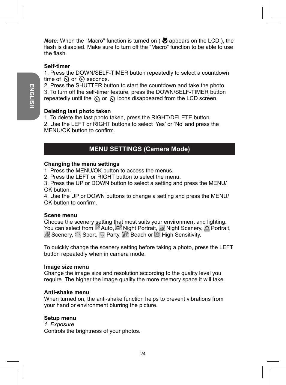 Lexibook DJ050 Series User Manual | Page 24 / 110