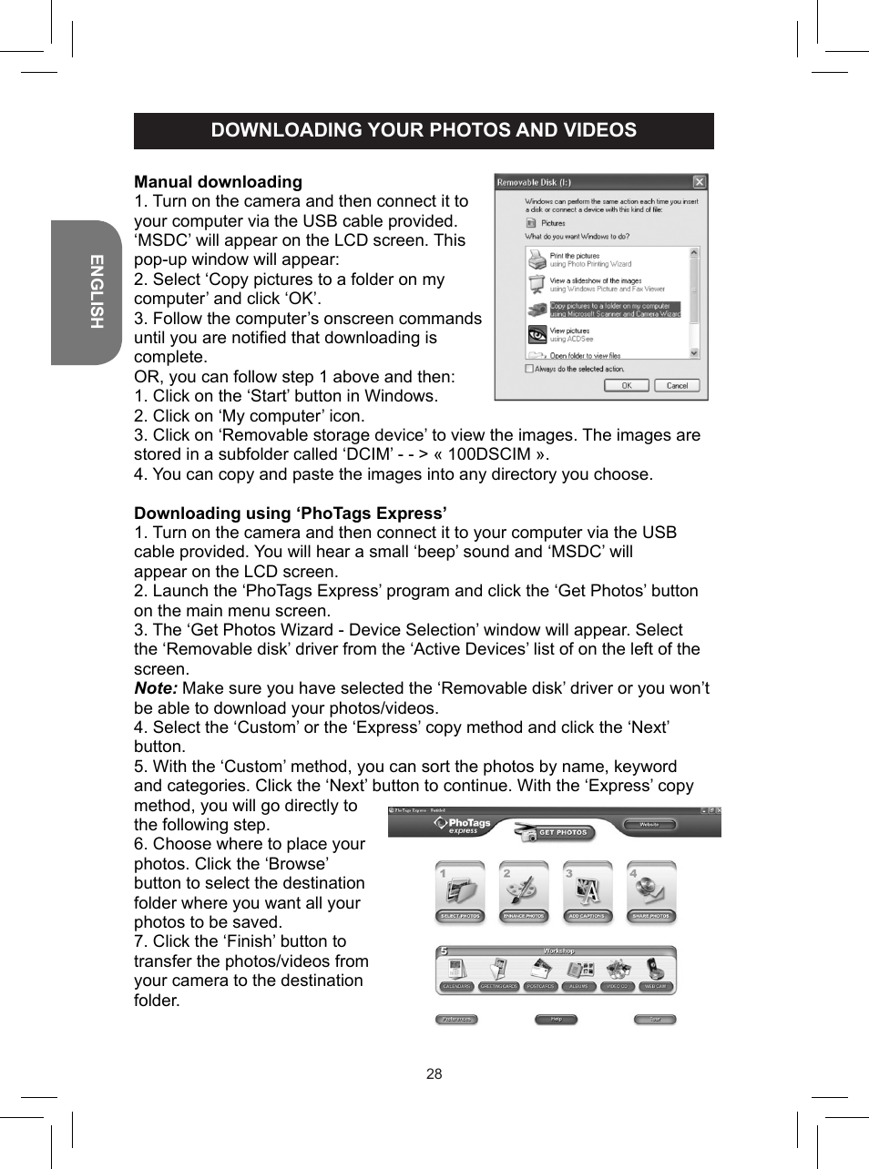 Lexibook DJ050 Series User Manual | Page 28 / 110