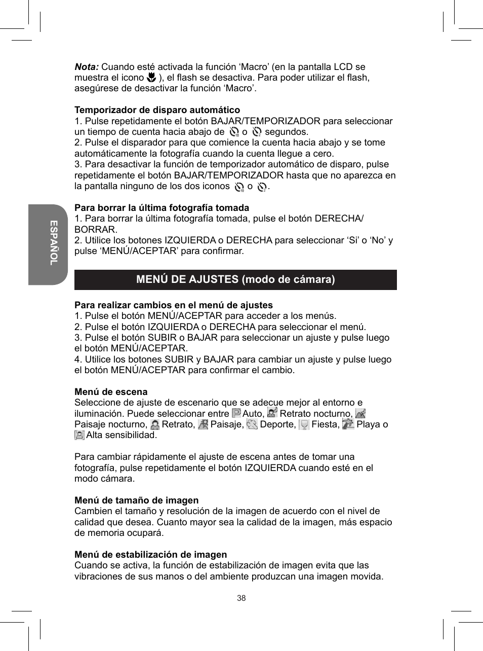 Lexibook DJ050 Series User Manual | Page 38 / 110