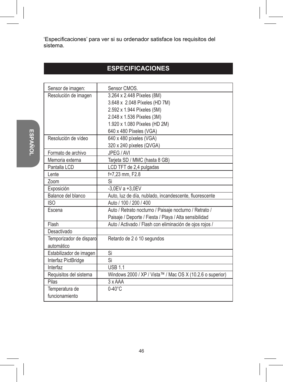 Lexibook DJ050 Series User Manual | Page 46 / 110