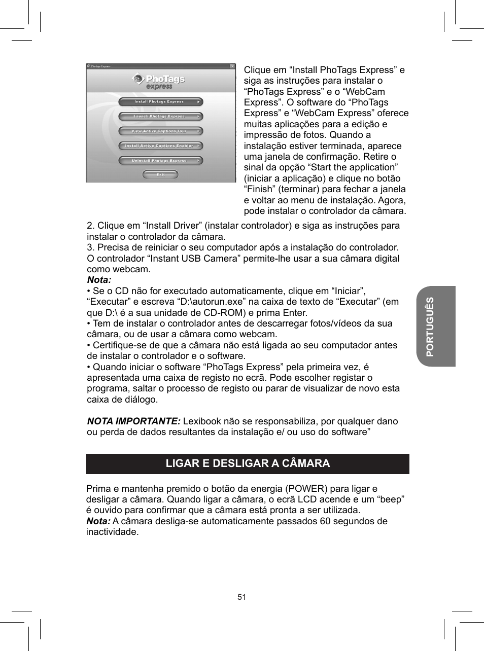 Lexibook DJ050 Series User Manual | Page 51 / 110