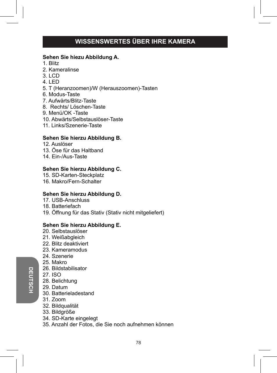 Lexibook DJ050 Series User Manual | Page 78 / 110