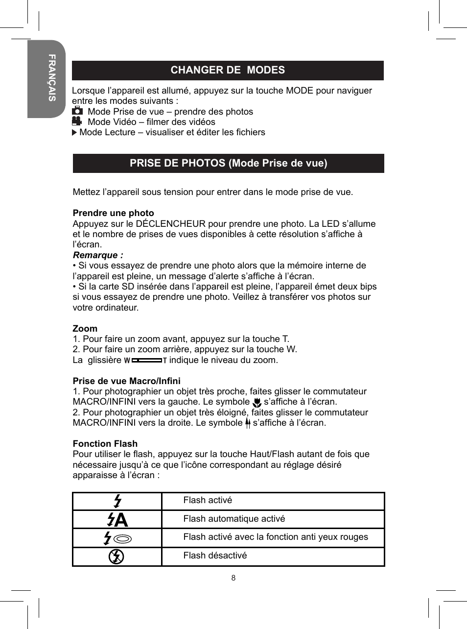 Lexibook DJ050 Series User Manual | Page 8 / 110