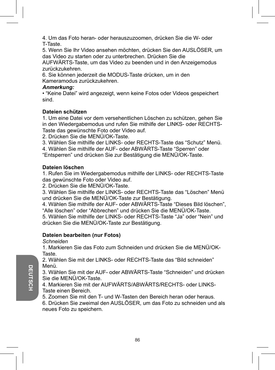 Lexibook DJ050 Series User Manual | Page 86 / 110