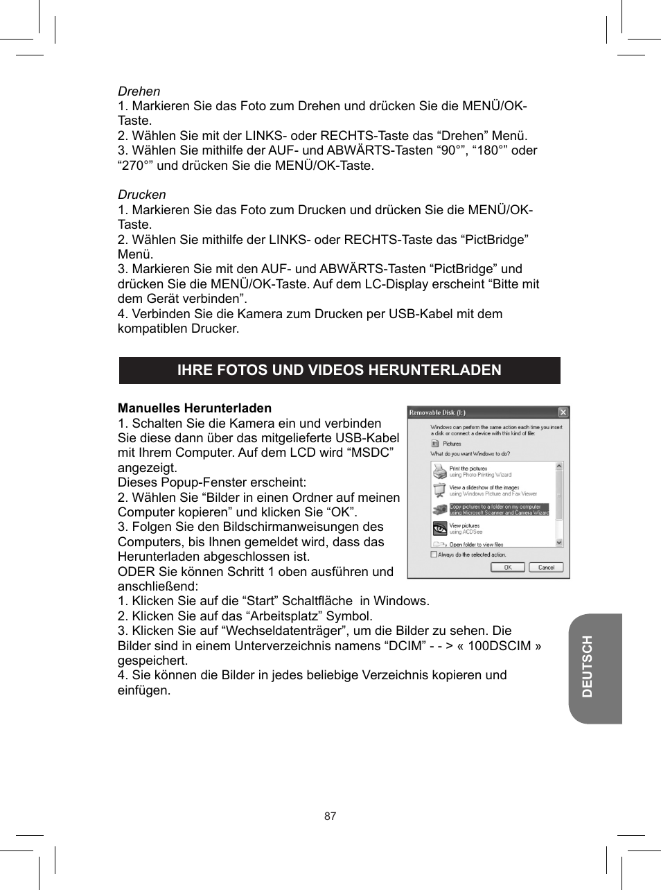 Lexibook DJ050 Series User Manual | Page 87 / 110