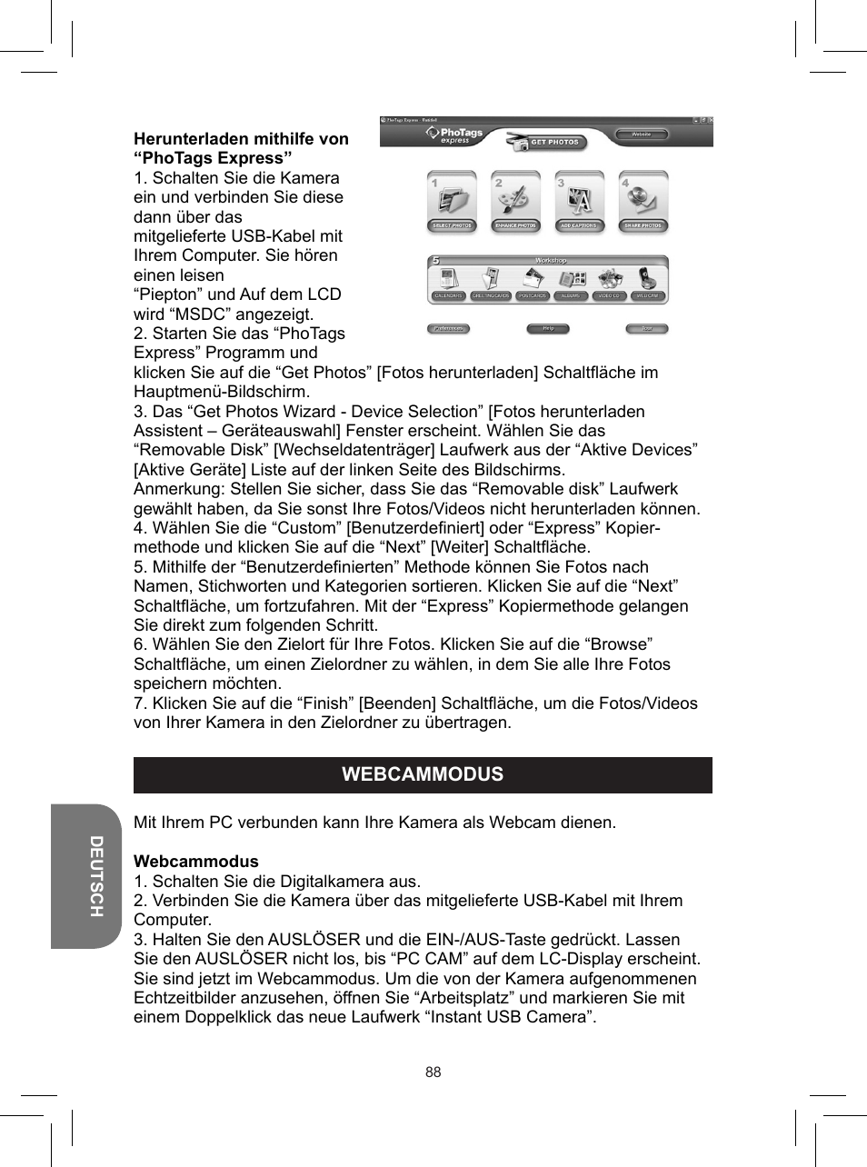Lexibook DJ050 Series User Manual | Page 88 / 110