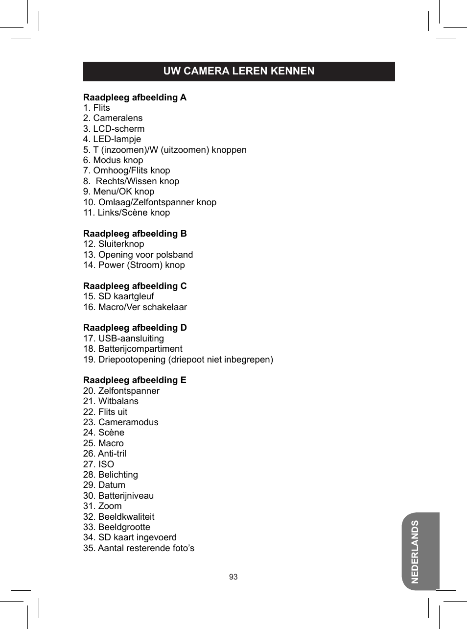 Lexibook DJ050 Series User Manual | Page 93 / 110