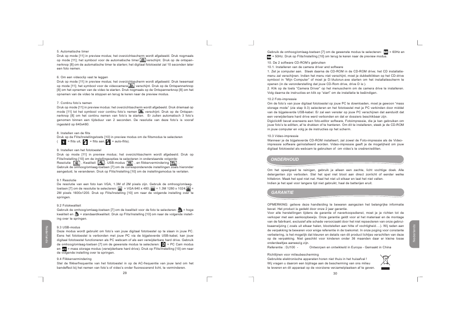 Dj10029nl_30nl.pdf | Lexibook DJ100 / DJ100BB / DJ100NO / DJ100SP User Manual | Page 16 / 19