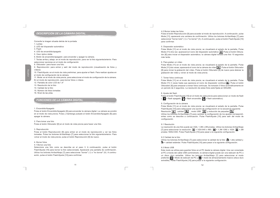 Dj10011es_12es.pdf | Lexibook DJ100 / DJ100BB / DJ100NO / DJ100SP User Manual | Page 7 / 19