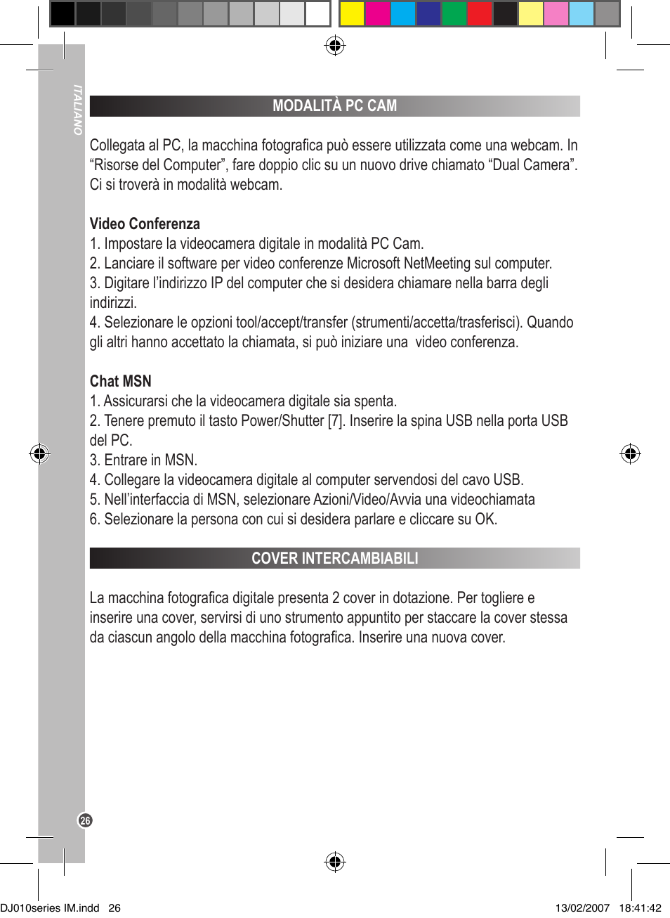Lexibook DJ010BB / DJ010NO / DJ010SP / DJ010i1 User Manual | Page 26 / 37