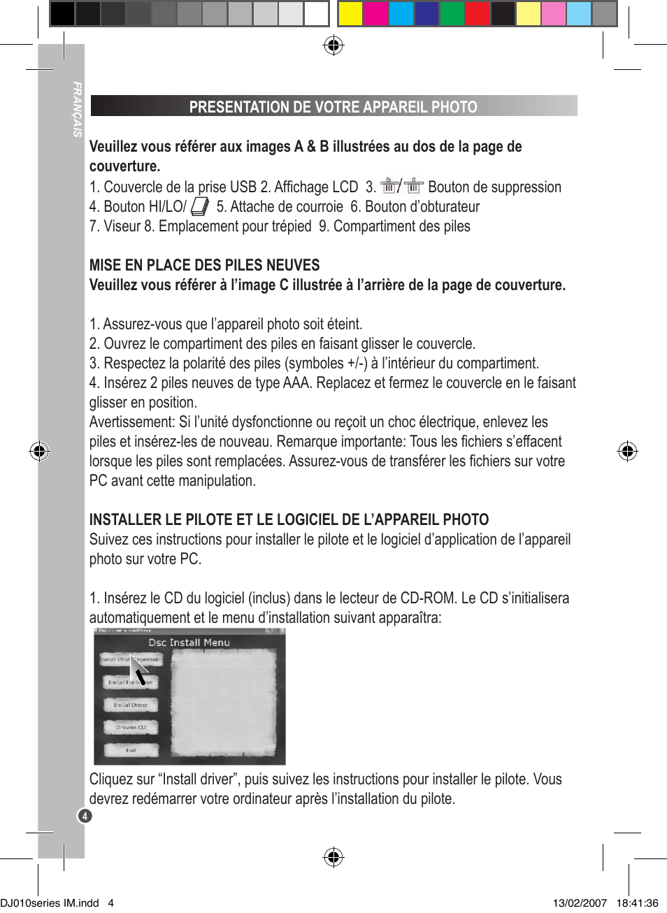 Lexibook DJ010BB / DJ010NO / DJ010SP / DJ010i1 User Manual | Page 4 / 37