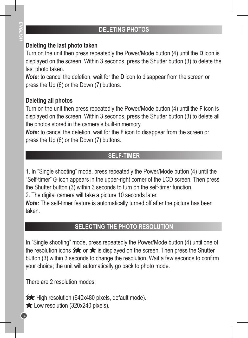 Lexibook DJ020 Series User Manual | Page 14 / 56