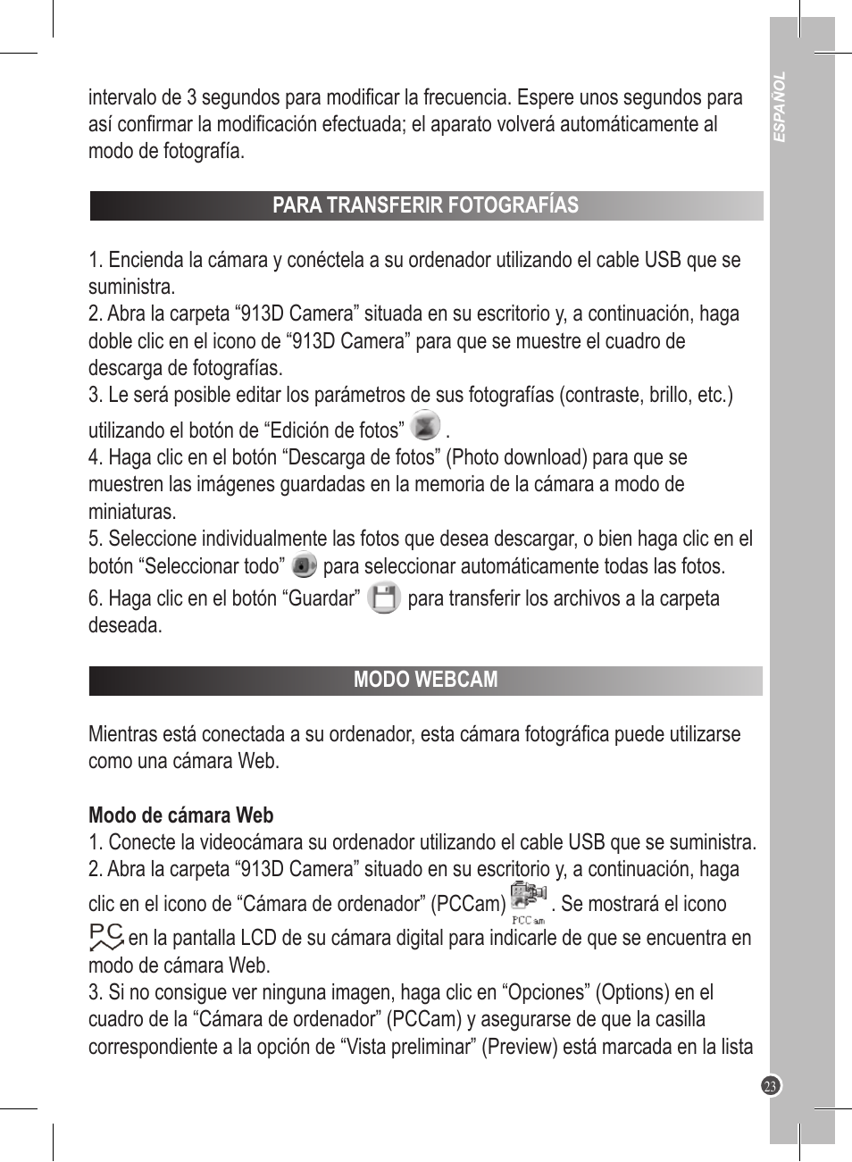 Lexibook DJ020 Series User Manual | Page 23 / 56