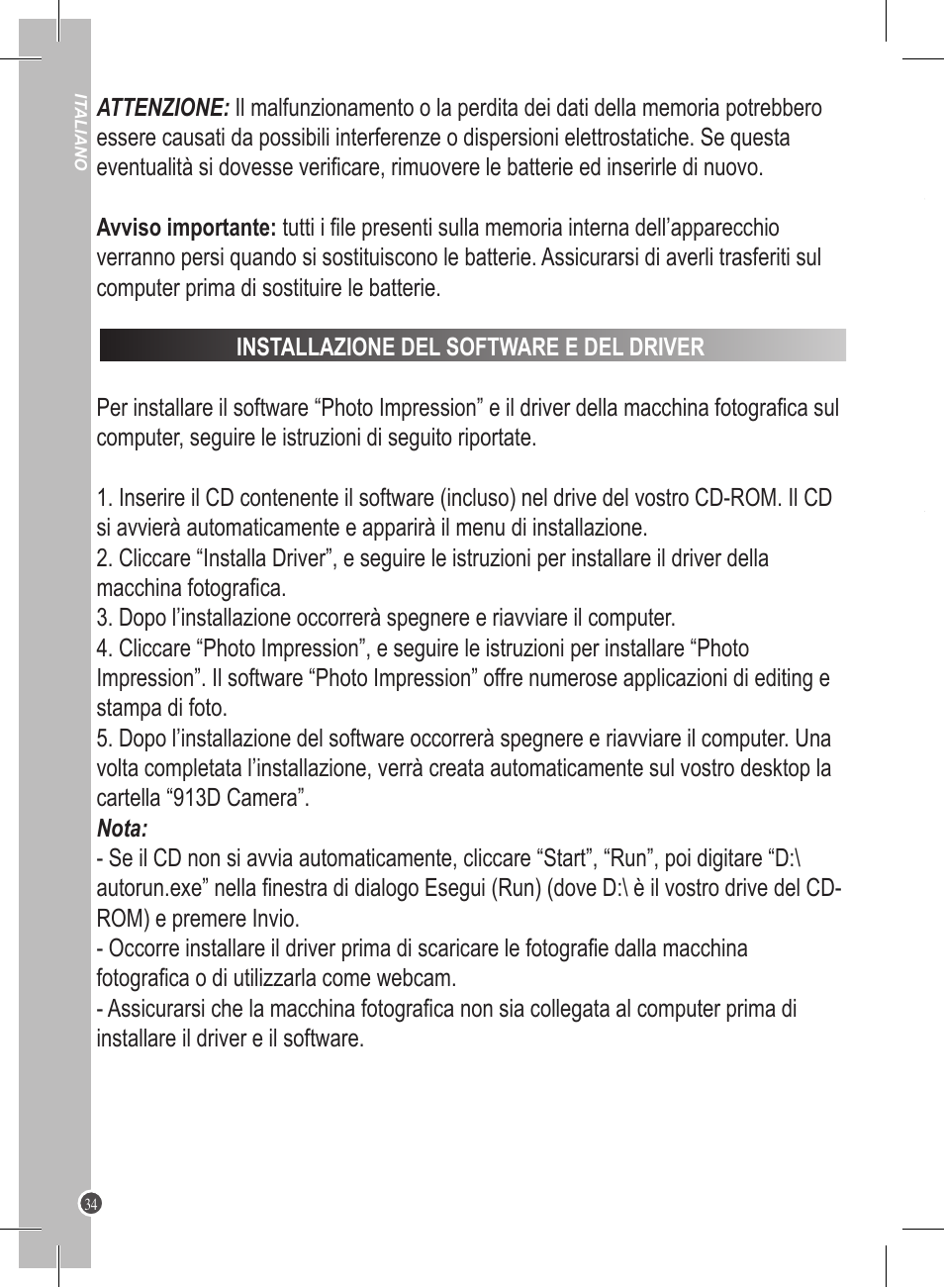 Lexibook DJ020 Series User Manual | Page 34 / 56