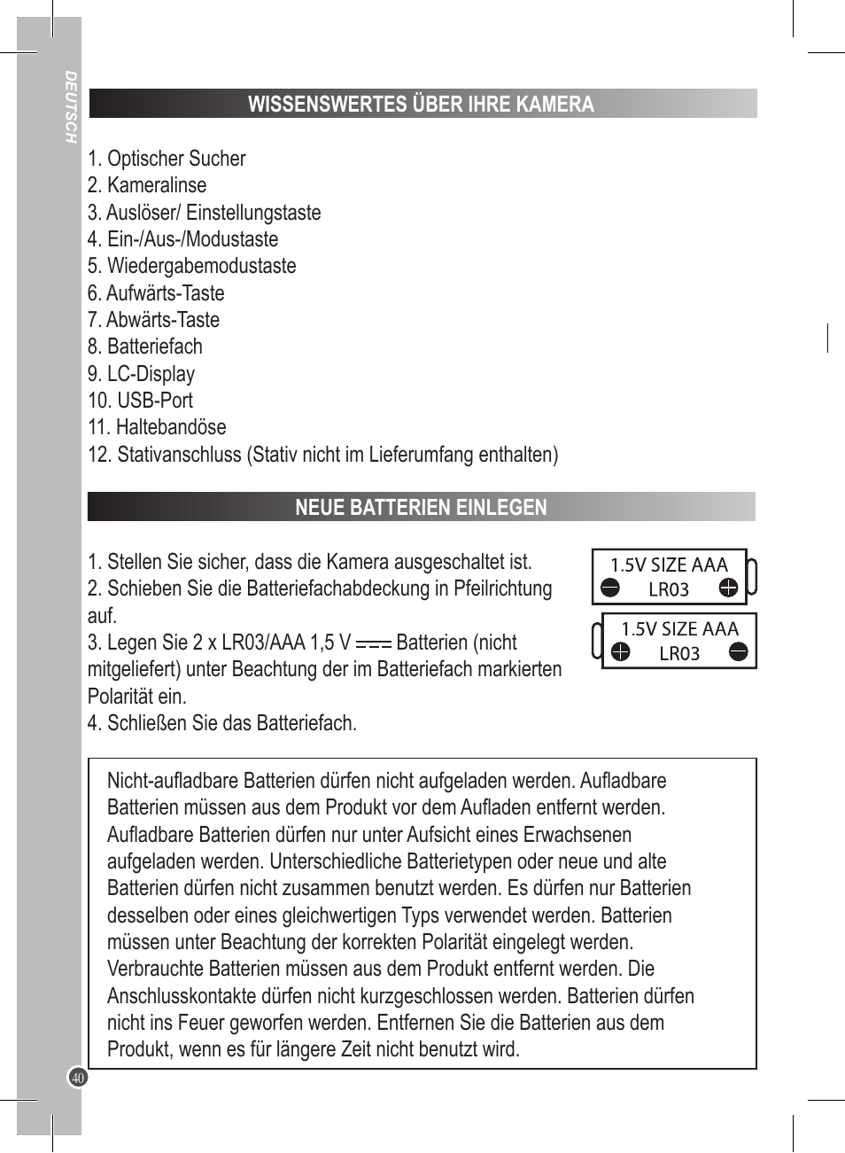 Lexibook DJ020 Series User Manual | Page 40 / 56