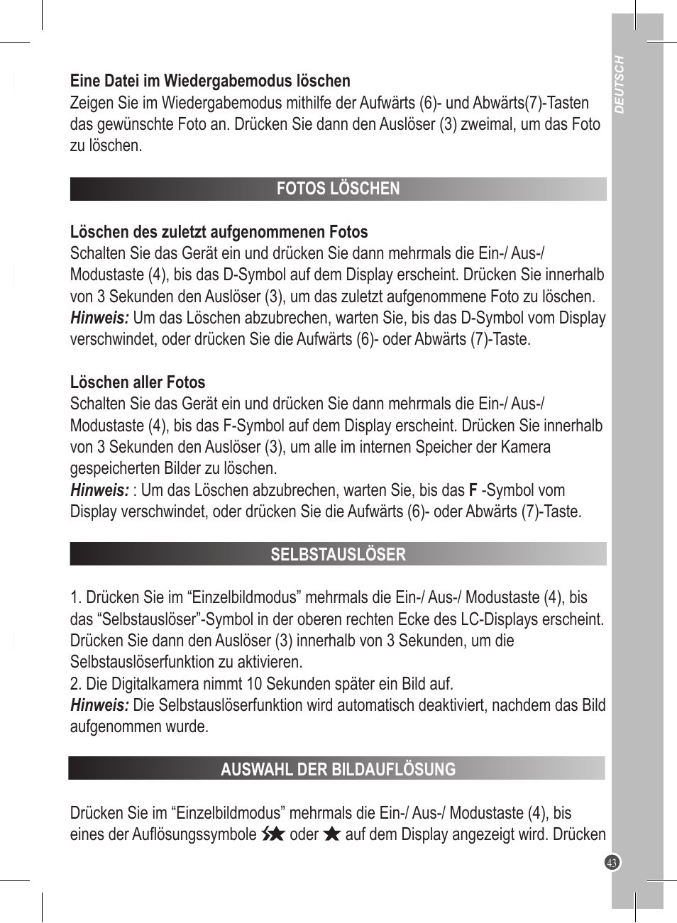 Lexibook DJ020 Series User Manual | Page 43 / 56