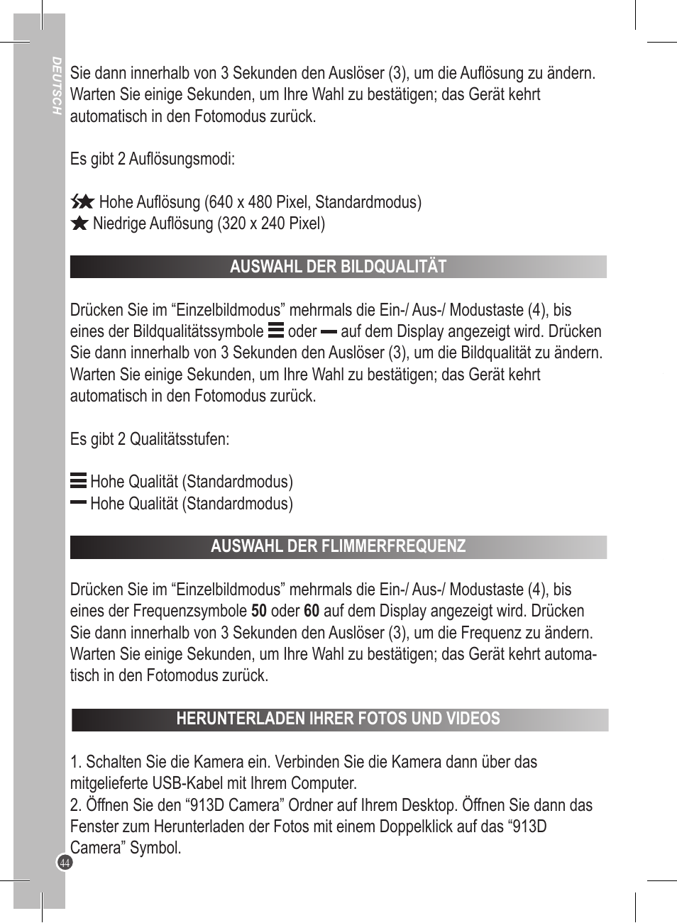 Lexibook DJ020 Series User Manual | Page 44 / 56