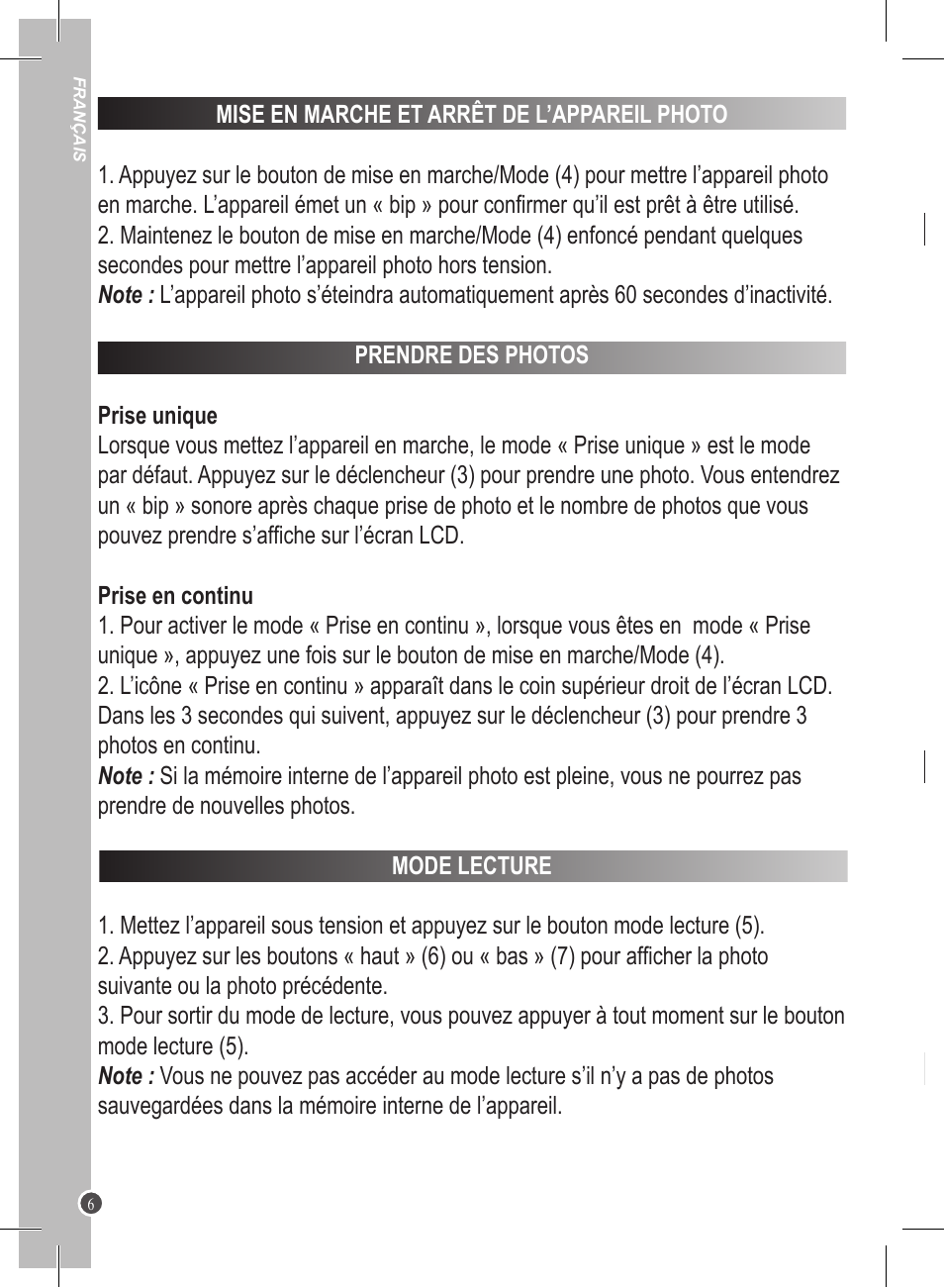 Lexibook DJ020 Series User Manual | Page 6 / 56