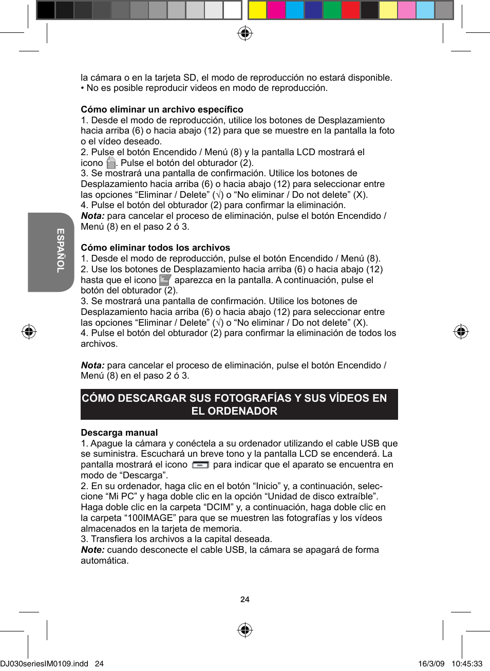 Lexibook DJ030 Series User Manual | Page 24 / 62