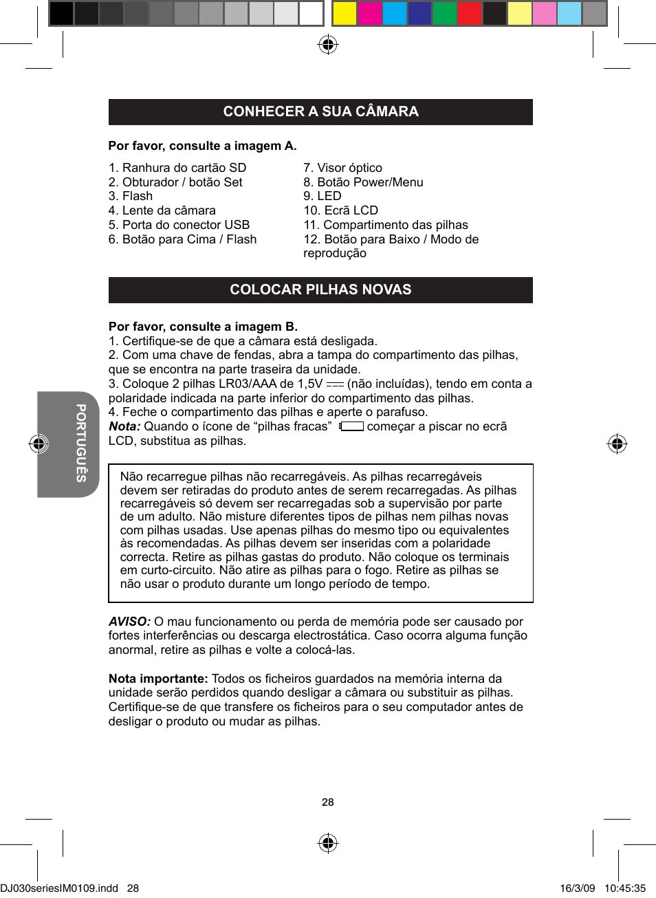 Lexibook DJ030 Series User Manual | Page 28 / 62