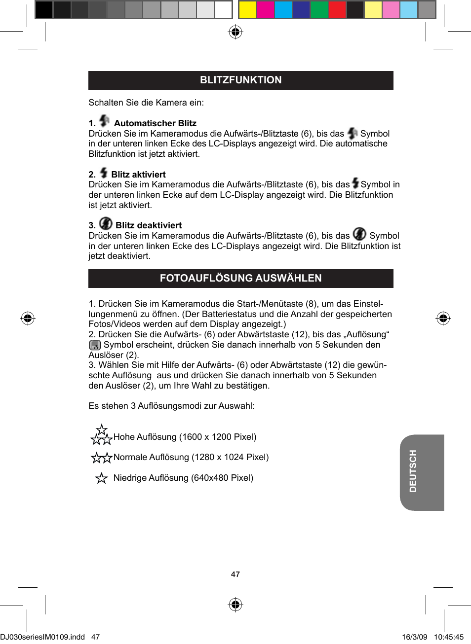Lexibook DJ030 Series User Manual | Page 47 / 62