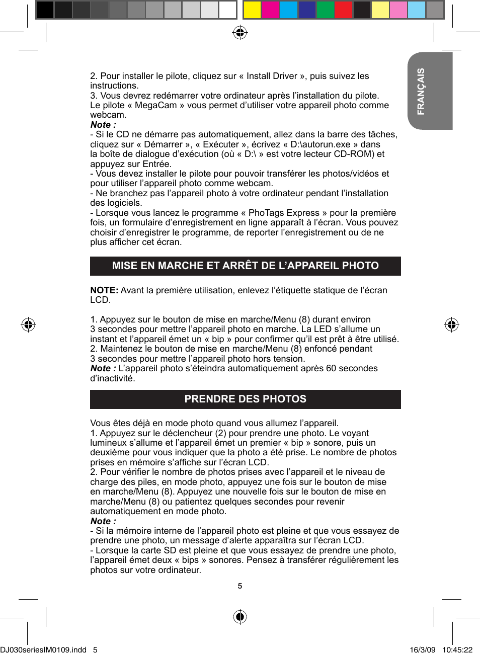 Lexibook DJ030 Series User Manual | Page 5 / 62