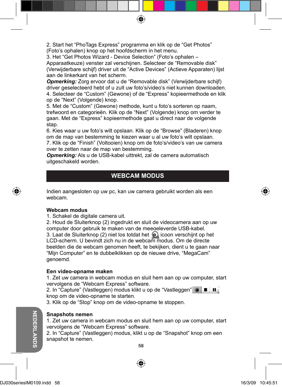 Lexibook DJ030 Series User Manual | Page 58 / 62