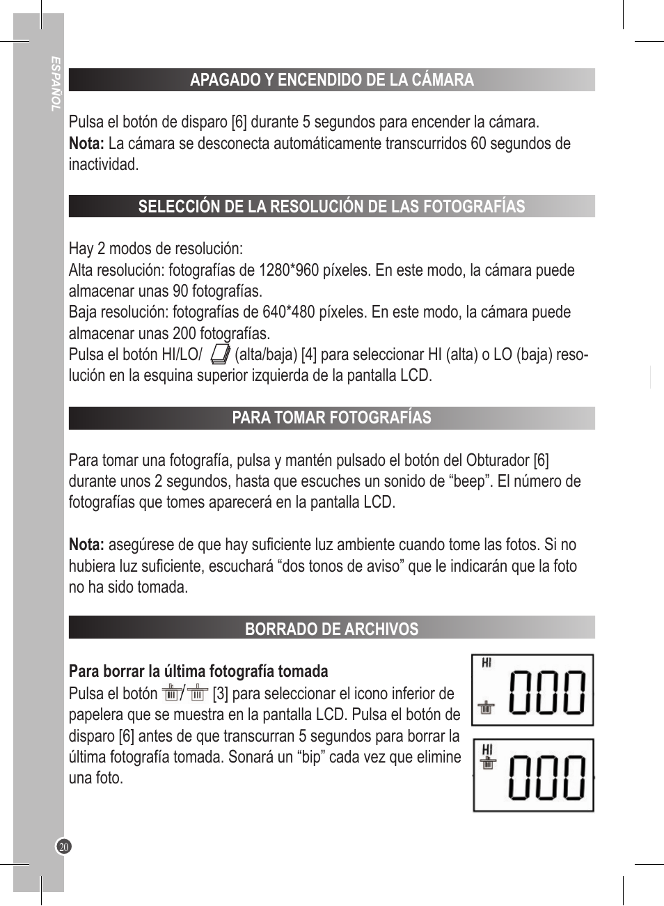 Lexibook DJ045 Series User Manual | Page 20 / 54