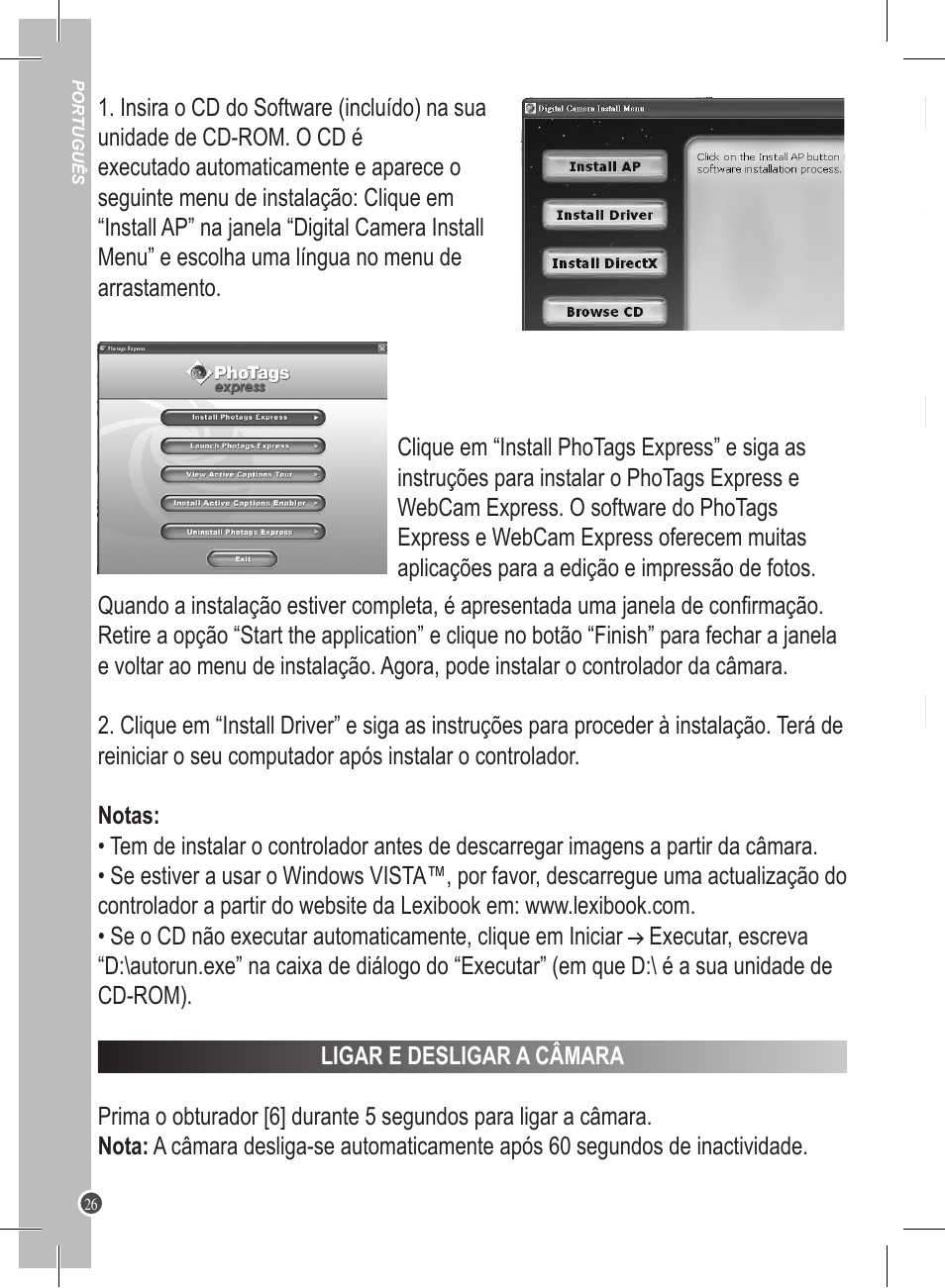 Lexibook DJ045 Series User Manual | Page 26 / 54