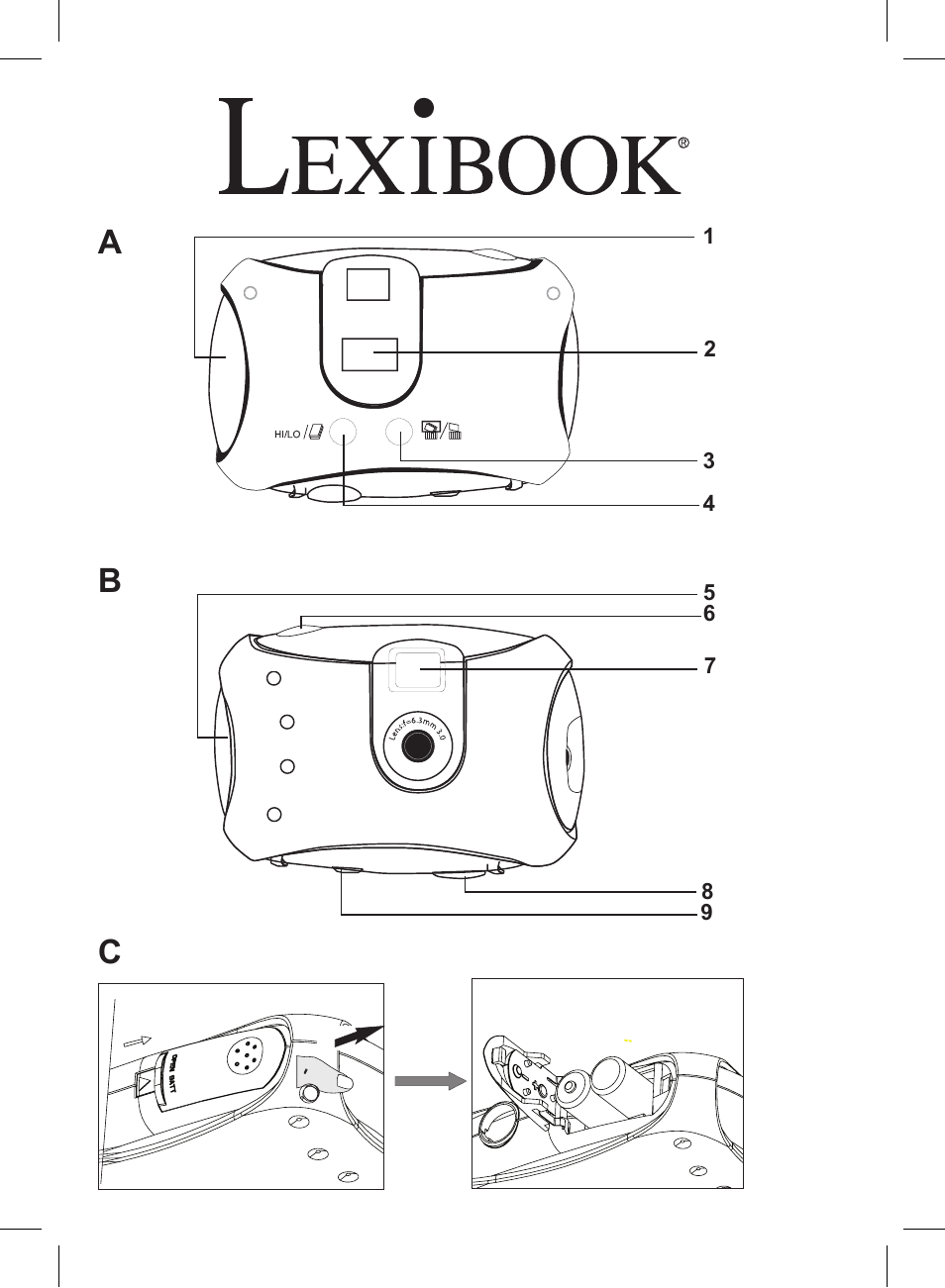 Ab c | Lexibook DJ045 Series User Manual | Page 3 / 54