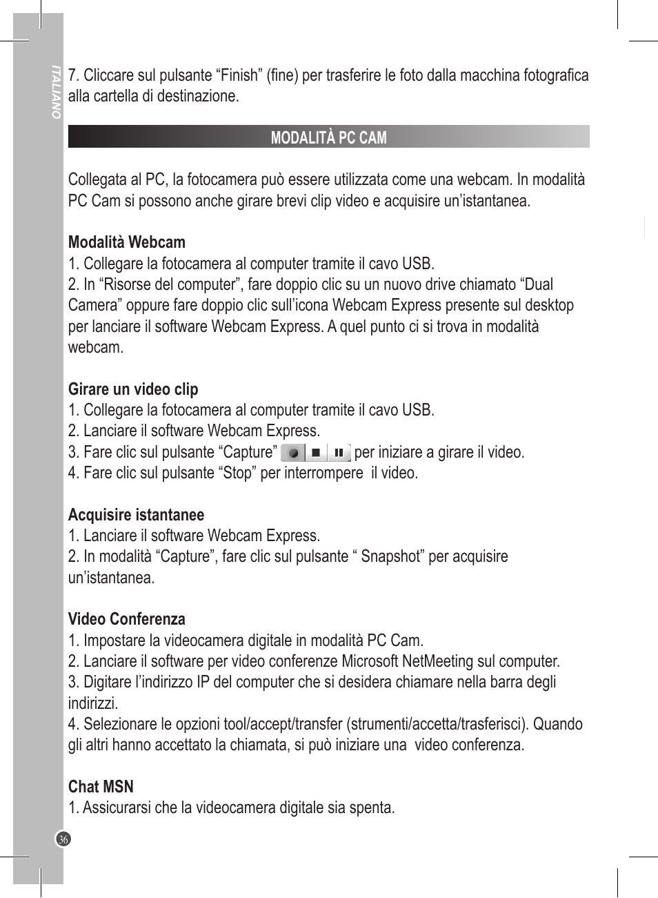 Lexibook DJ045 Series User Manual | Page 36 / 54