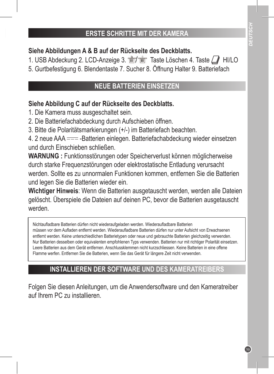 Lexibook DJ045 Series User Manual | Page 39 / 54