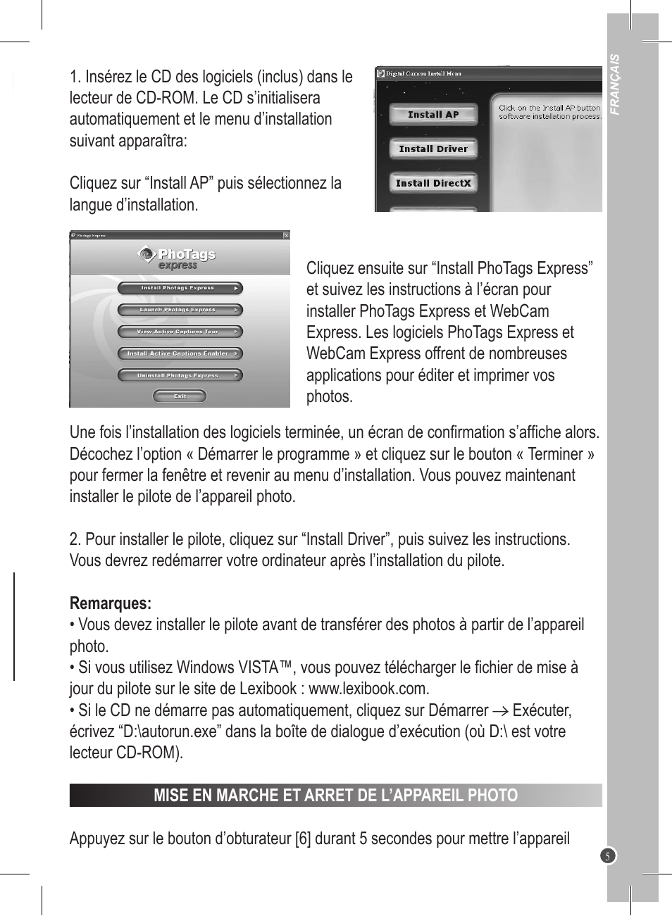 Lexibook DJ045 Series User Manual | Page 5 / 54