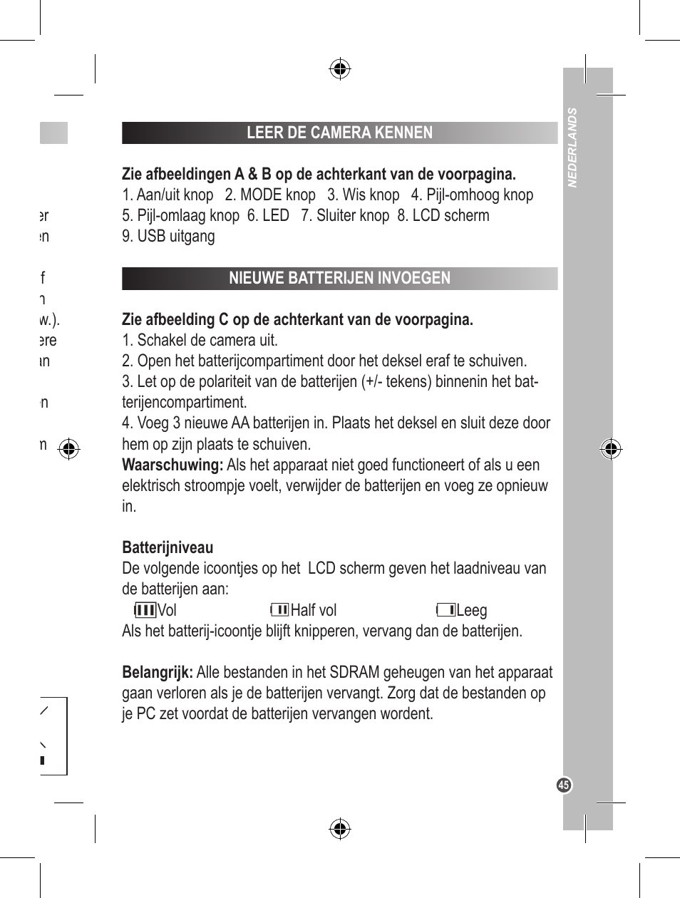 Lexibook DJ200BB User Manual | Page 45 / 51