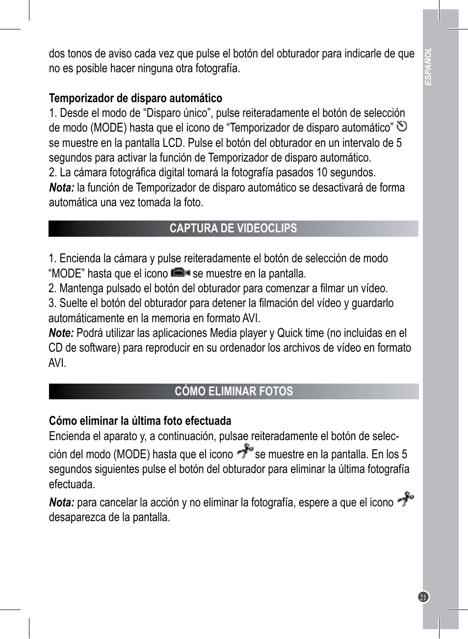 Lexibook DJ013 Series User Manual | Page 21 / 54
