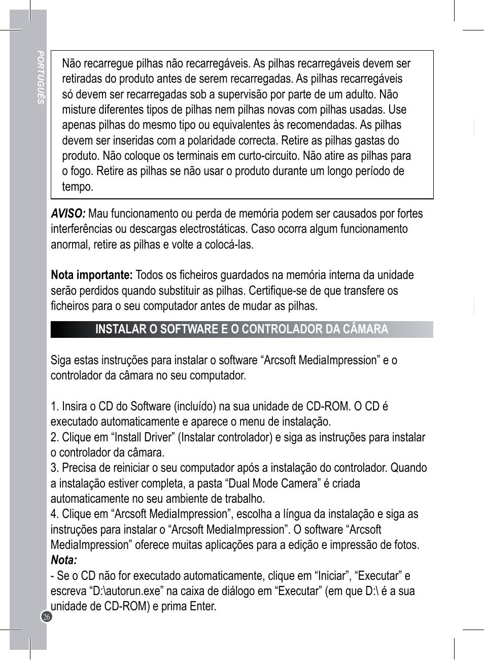 Lexibook DJ013 Series User Manual | Page 26 / 54