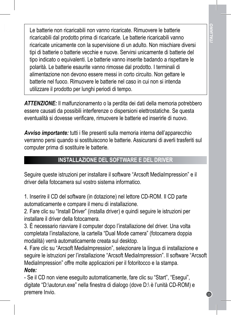 Lexibook DJ013 Series User Manual | Page 33 / 54