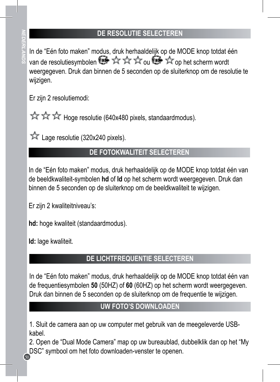 Lexibook DJ013 Series User Manual | Page 50 / 54