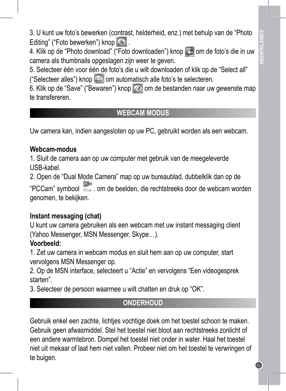 Lexibook DJ013 Series User Manual | Page 51 / 54