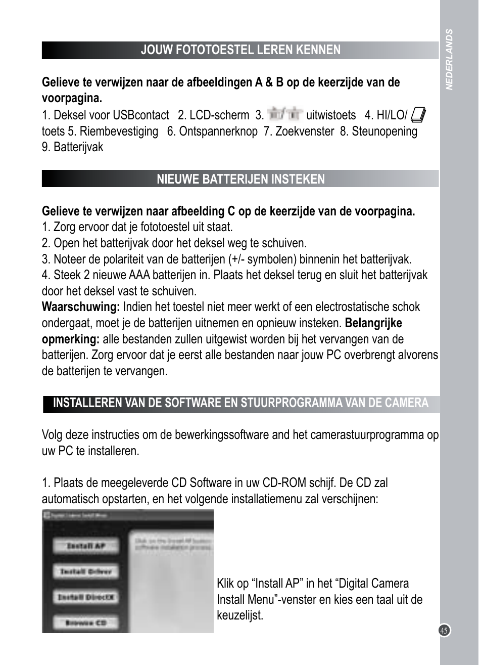 Lexibook DJ015 Series User Manual | Page 45 / 54