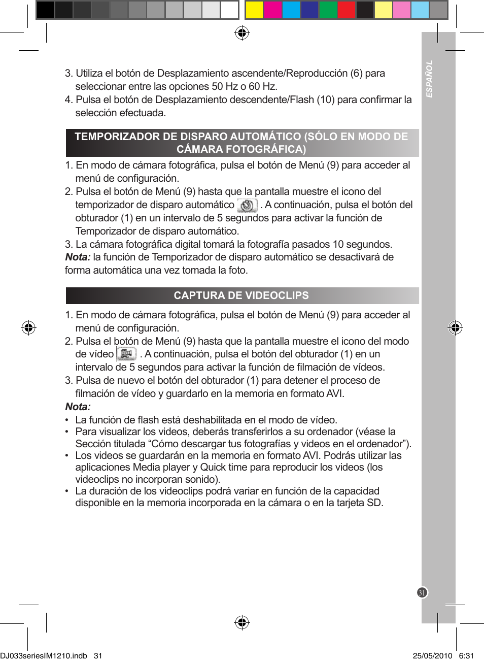 Lexibook DJ033 Series User Manual | Page 31 / 85
