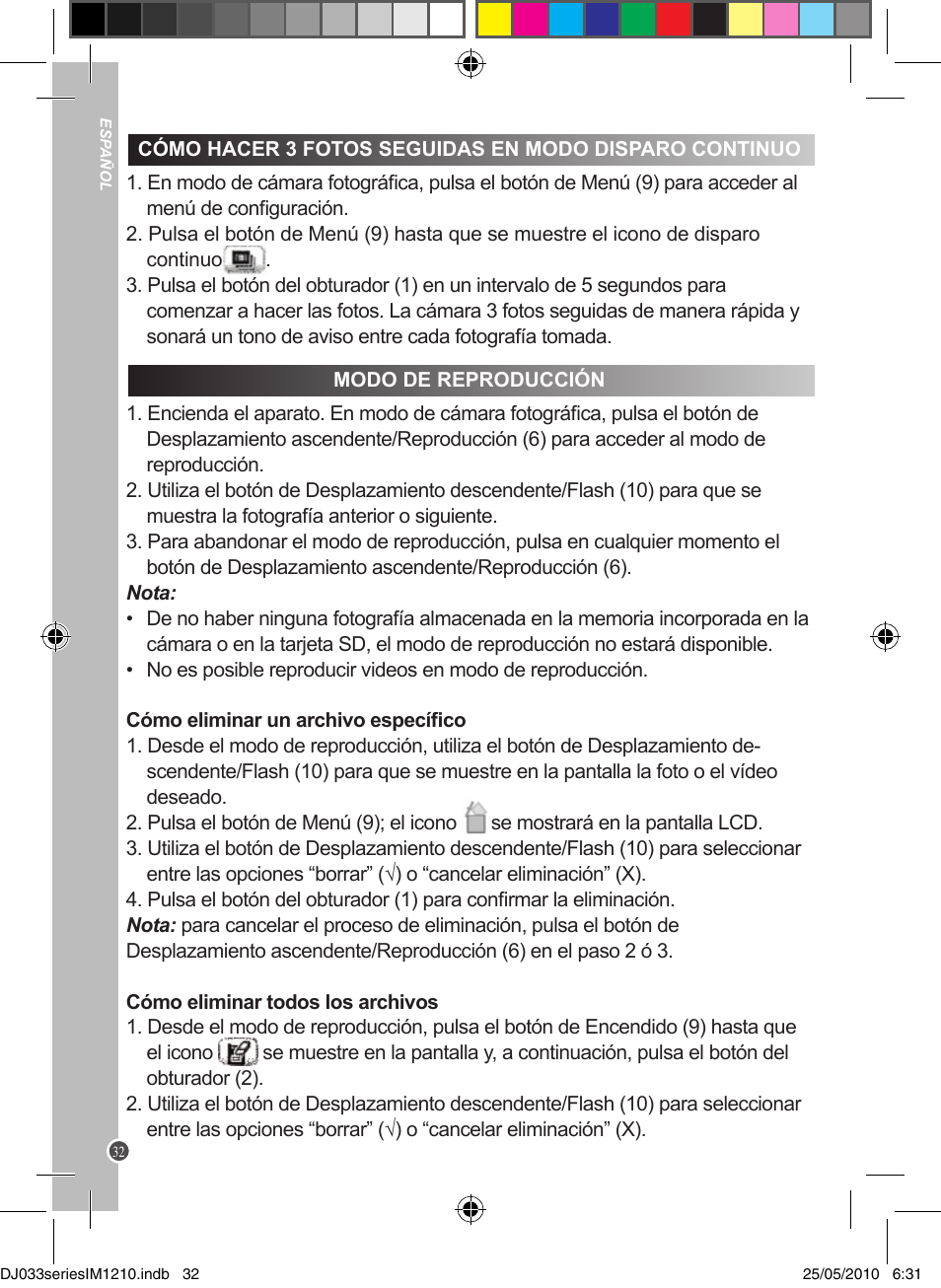 Lexibook DJ033 Series User Manual | Page 32 / 85