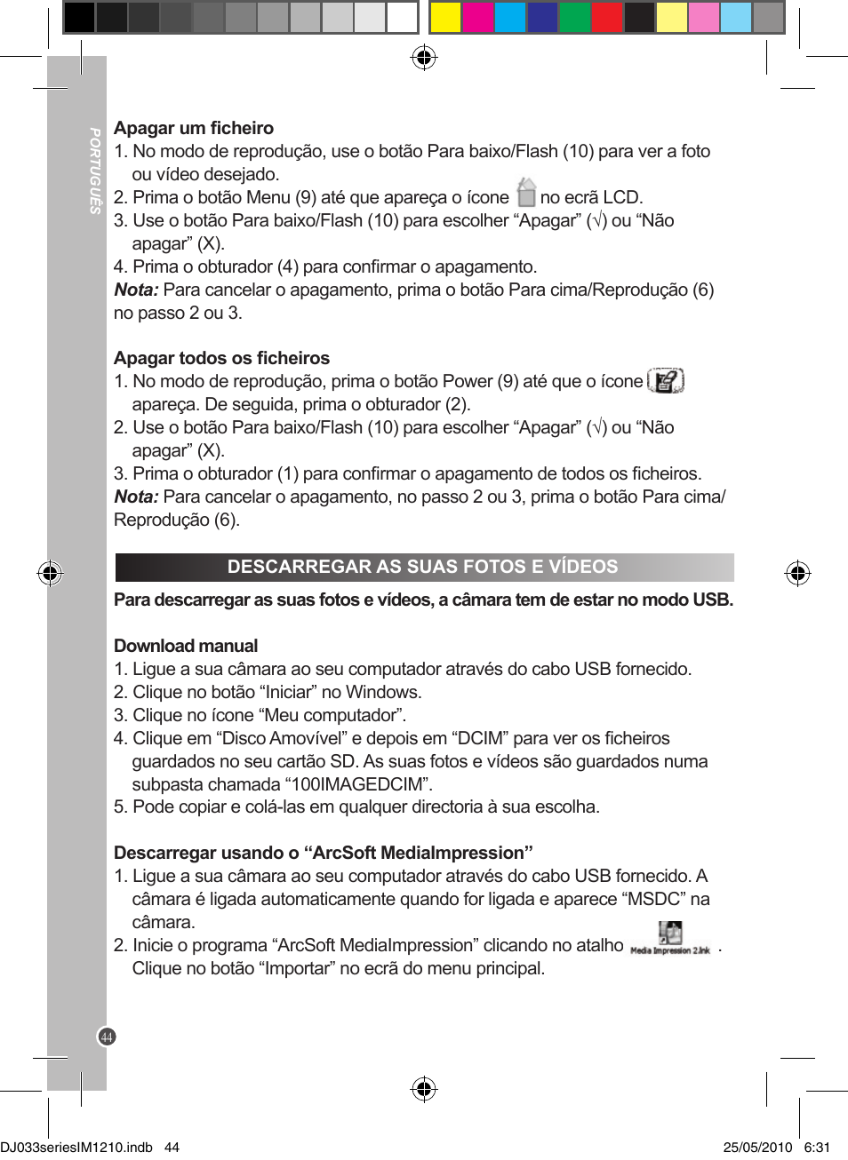 Lexibook DJ033 Series User Manual | Page 44 / 85