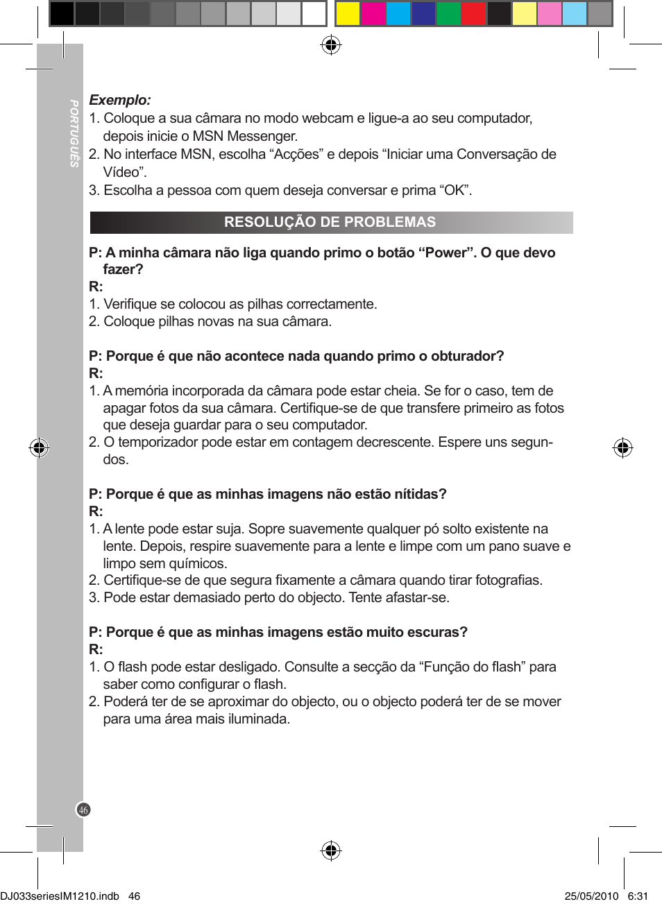 Lexibook DJ033 Series User Manual | Page 46 / 85