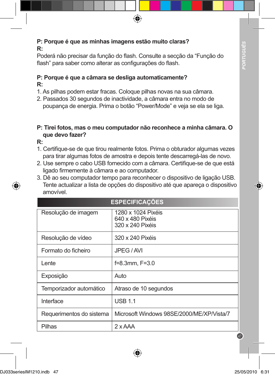 Lexibook DJ033 Series User Manual | Page 47 / 85