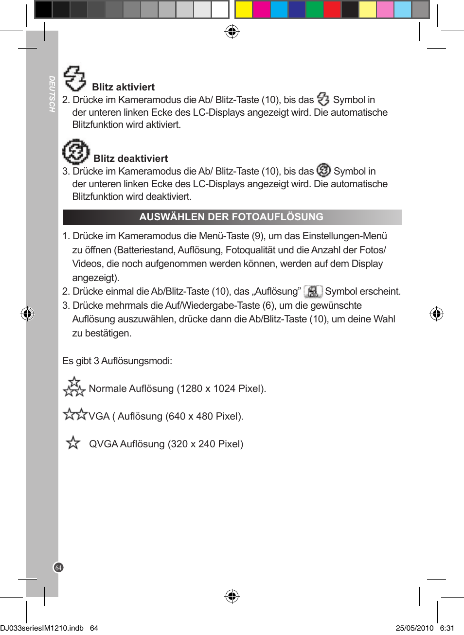 Lexibook DJ033 Series User Manual | Page 64 / 85
