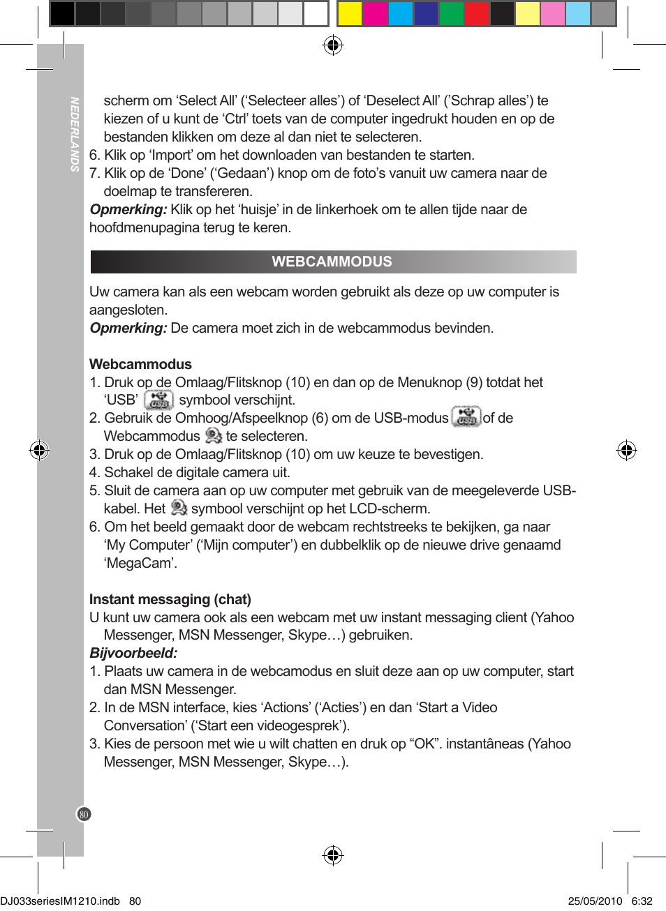 Lexibook DJ033 Series User Manual | Page 80 / 85