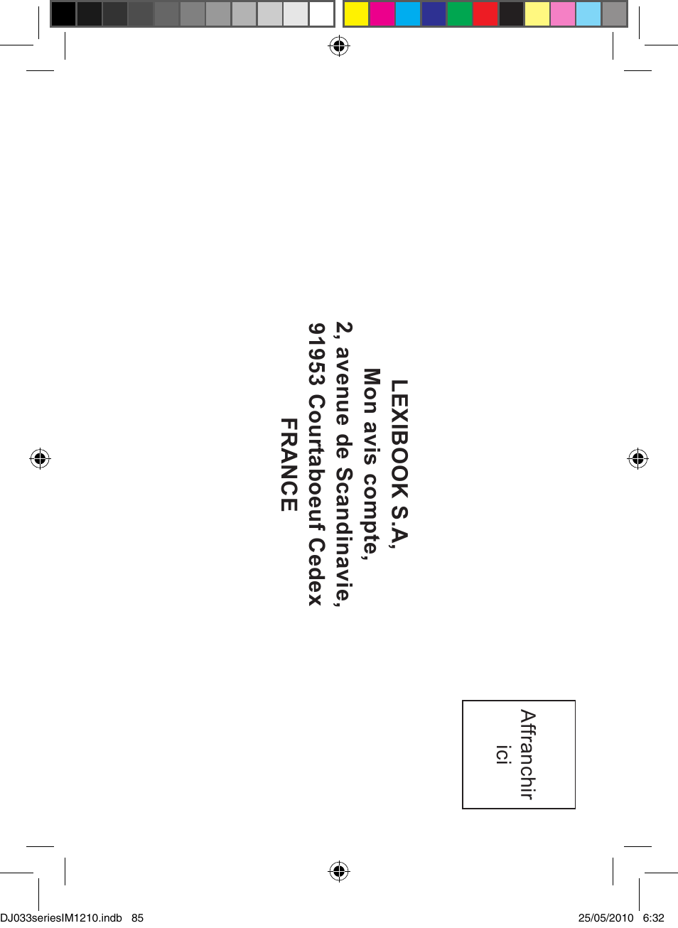 Lexibook DJ033 Series User Manual | Page 85 / 85