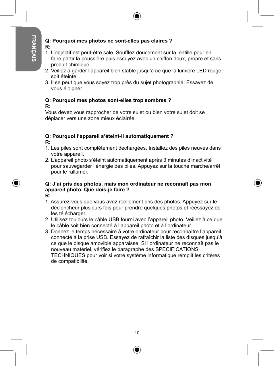 Lexibook DJ048 Series User Manual | Page 10 / 68